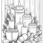 En vintrig målarbok 241 sidor - bild 7