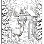 En vintrig målarbok 241 sidor - bild 8