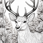 En vintrig målarbok 241 sidor - bild 17