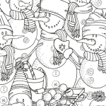 Lättare målarbilder jul - bild 5