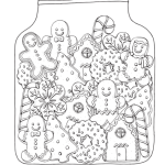 Lättare målarbilder jul - bild 8