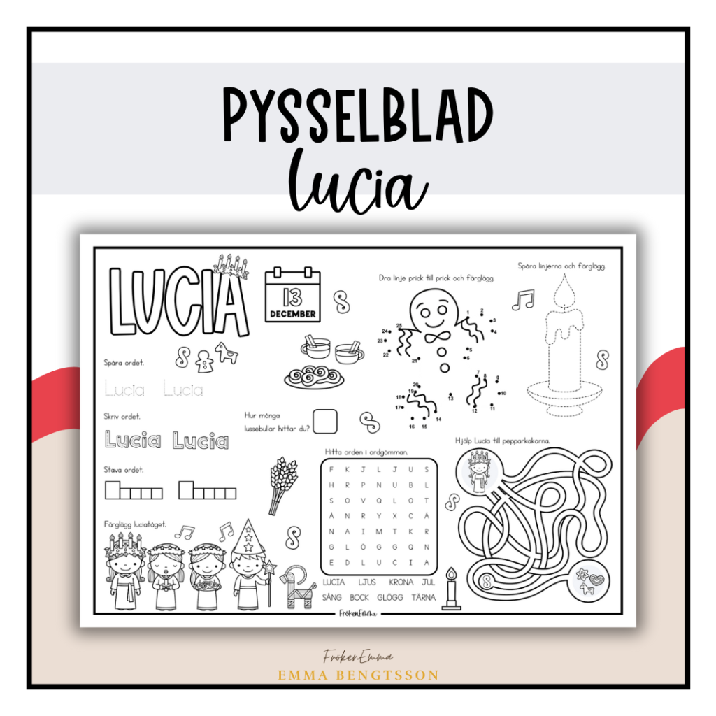 pysselblad: lucia