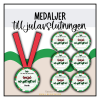 medaljer till julavslutning