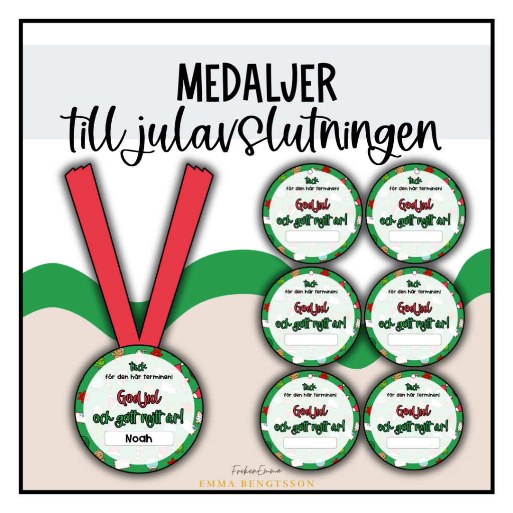 medaljer till julavslutning