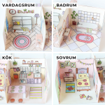 Pyssla dockhus – grundkit - bild 5