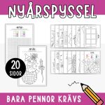 20 nyårspyssel – räcker med pennor - bild 1