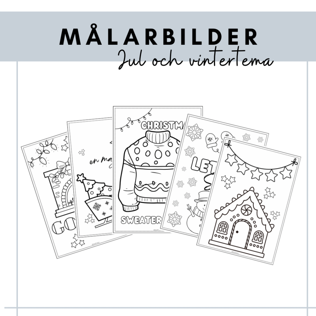 Målarbilder – jul