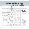 Bokmärken - jul och vinter