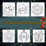 Lättare målarbilder jul - bild 1