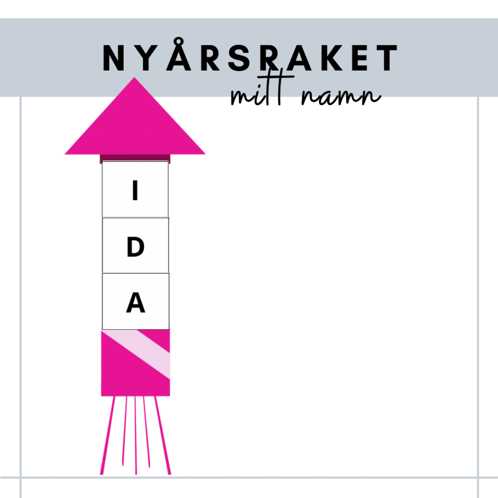 Mitt namn – nyårsraket