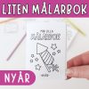 Min lilla målarbok - nyår