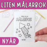 Min lilla målarbok – nyår - bild 1