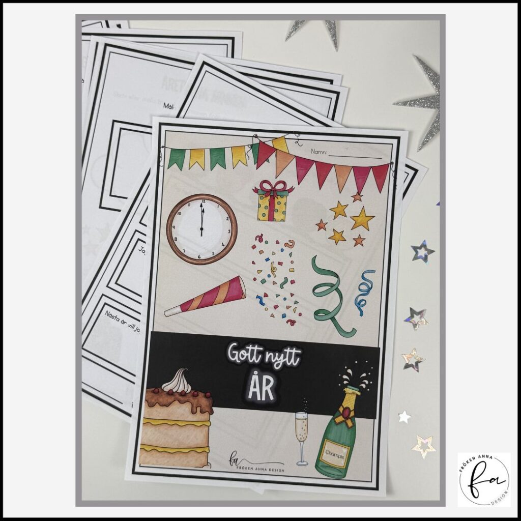 Gott nytt år AKTIVITETSHÄFTE