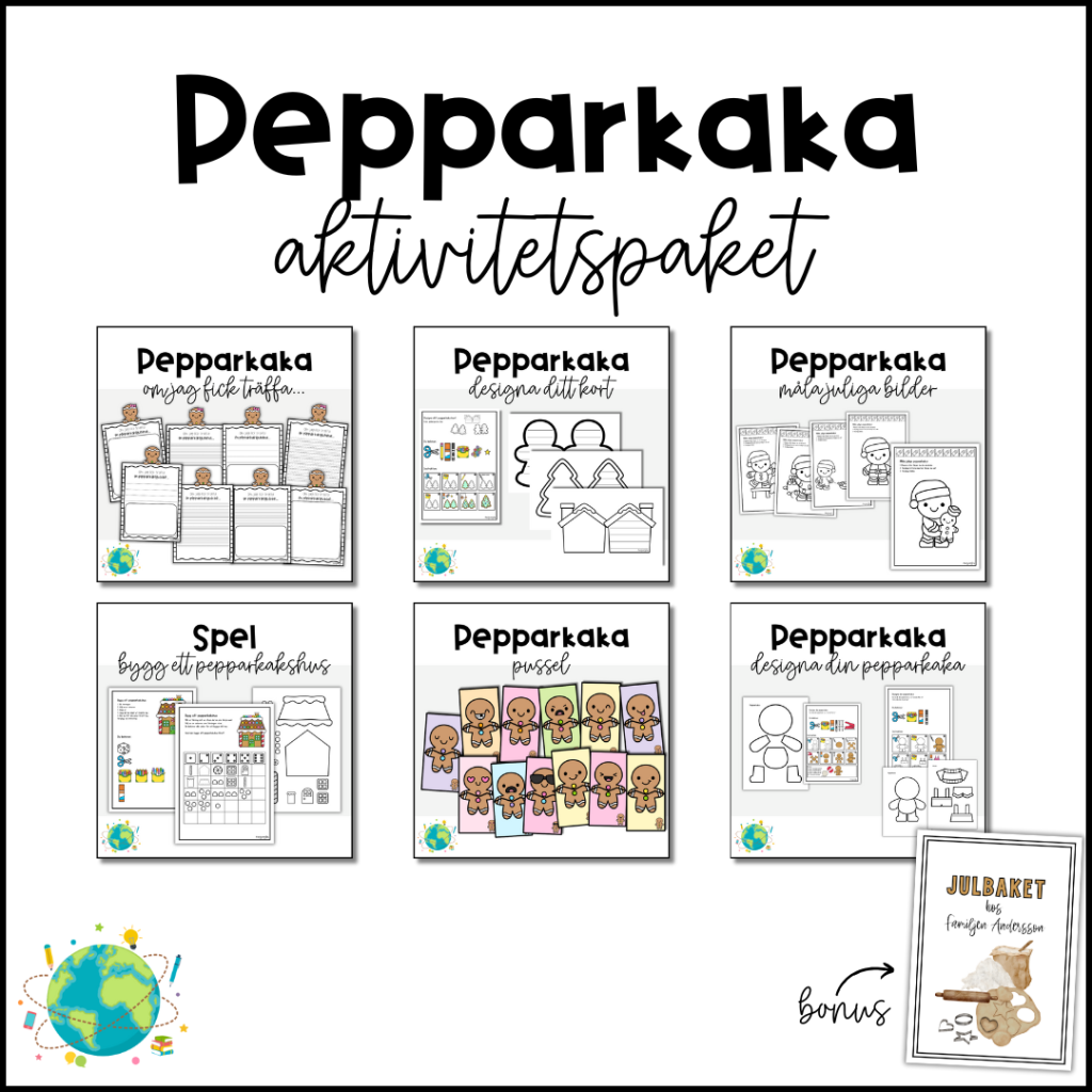 Pepparkaka – Aktivitetspaket