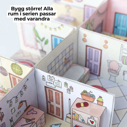 Pyssla dockhus - nyår
