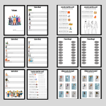 Yrken. Läs-och skrivträning - bild 1