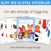Vinter - Bygg ihop ett vinterdjur