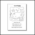 Läs och färglägg - bild 2