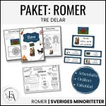 Romer PAKET | Arbetshäfte, ordkort och faktablad - bild 1