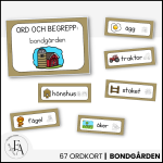 Ord och begrepp m. bildstöd och TAKK: Bondgården - bild 3