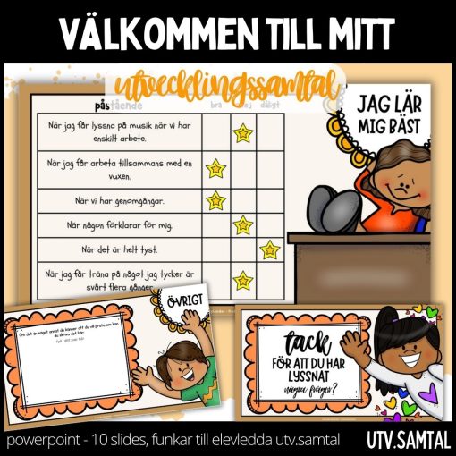 Välkommen till mitt utvecklingssamtal