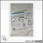 Romer PAKET | Arbetshäfte, ordkort och faktablad - bild 10