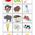 Bildkort/bokstavskort (totalt 135 st) - bild 3