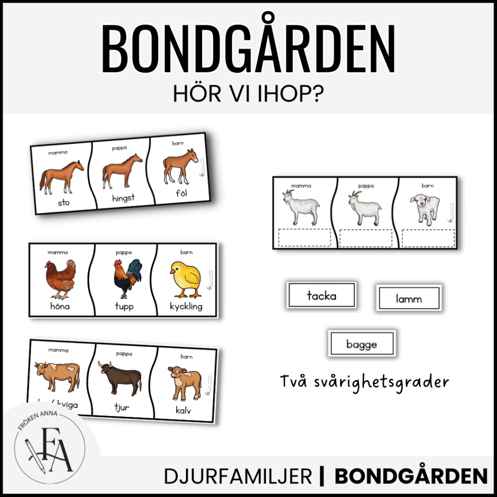 Hör vi ihop: Bondgårdsdjur