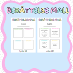 Berättelsemall - bild 1