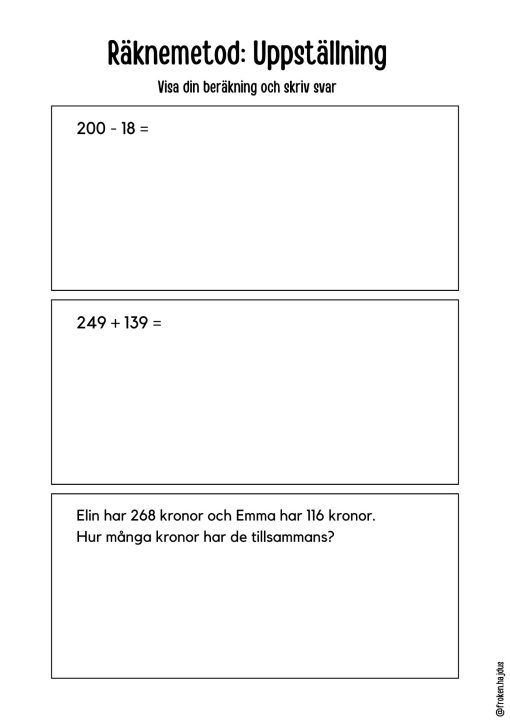 Jag övar inför Nationella proven åk 3 (version 2)