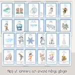 Rörelsekort med vintertema – Rörelsepaus - bild 2