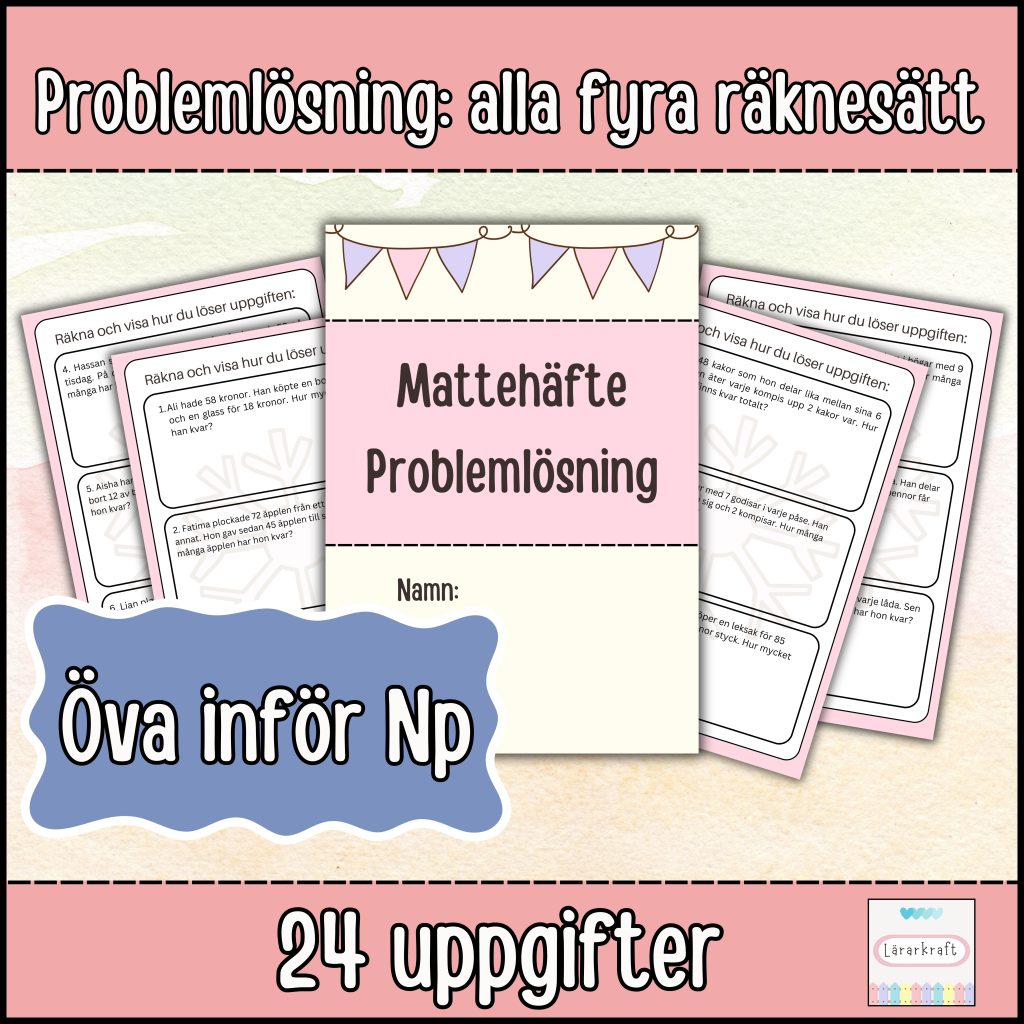Mattehäfte Problemlösning (med flera led)