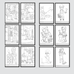 Yrken. Målarbilder - bild 2