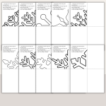 Vinter – Pyssla snöflingor – Vik och klipp - bild 2