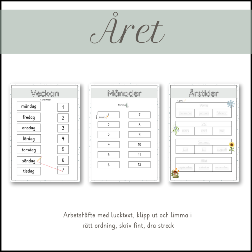 Året - arbetshäfte
