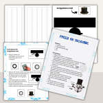 Vinter – Pyssla en snögubbe av papper - bild 2