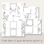 Alla hjärtans dag – Pyssla vikbara kort - bild 2