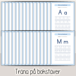 Arbetshäfte bokstäver och siffror – tema Vinter – 53 sidor - bild 3