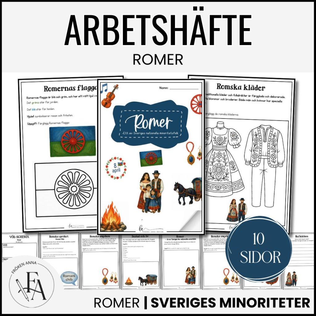 Romer: Arbetshäfte | Romernas nationaldag