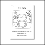 Läs och färglägg - bild 4