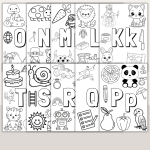 Bokstäver – Måla veckans bokstav - bild 3