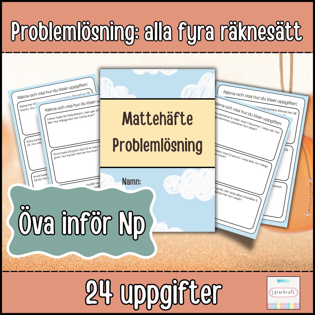 Matte Problemlösning (alla fyra räknesätt)