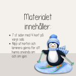 Rörelsekort med vintertema – Rörelsepaus - bild 3