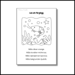 Läs och färglägg - bild 5