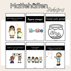 Paket mattehäfte