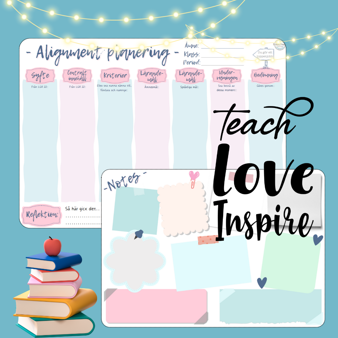 Planeringsverktyg åk 1-3