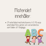 Bokstäver – Måla veckans bokstav - bild 5