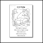 Läs och färglägg - bild 7