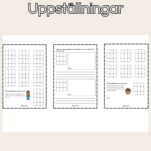 Uppställningar