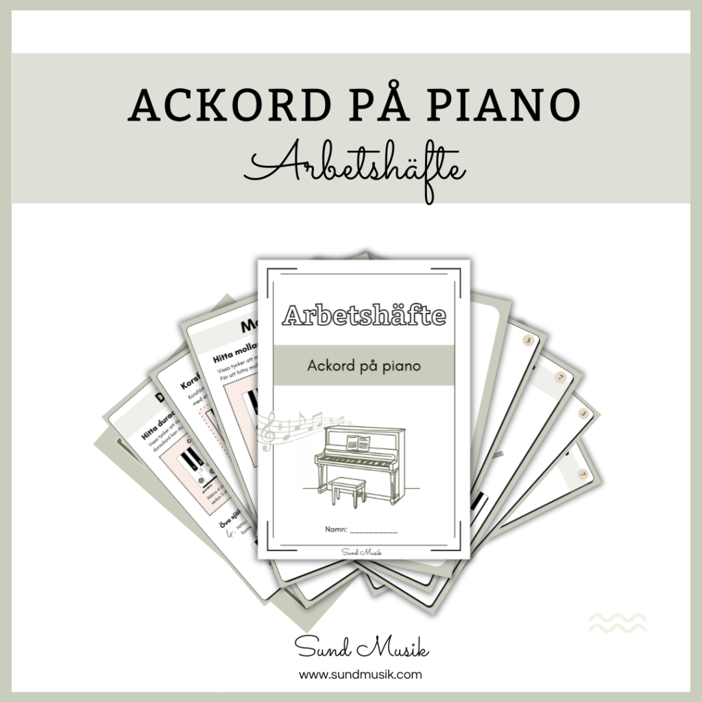 Ackord på piano